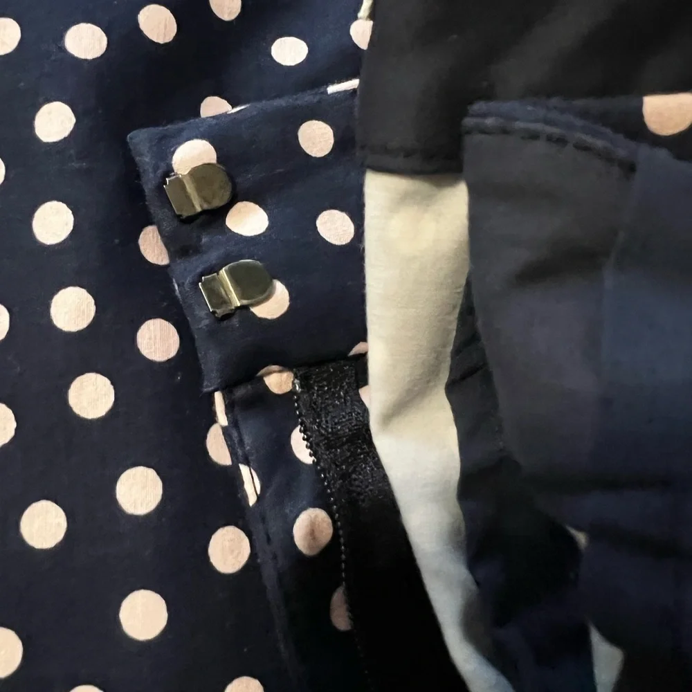 Boden Pants Women's Size 12R Navy Blue Polka Dot
Crop Ankle - Picture 6 of 7